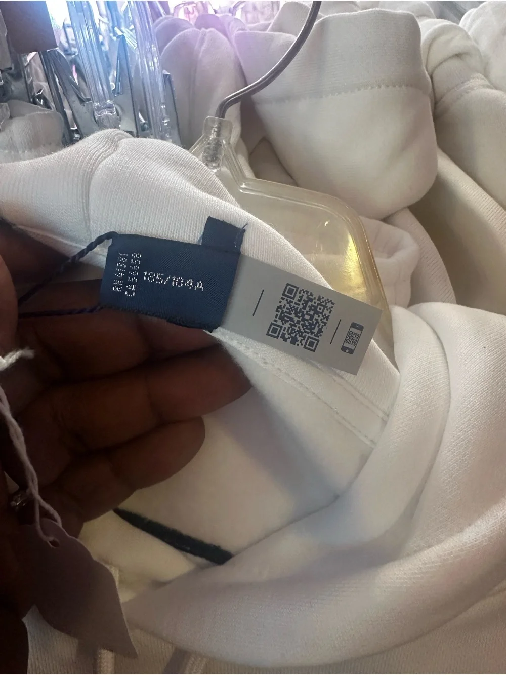 Polo Ralph Lauren white sweatshirt